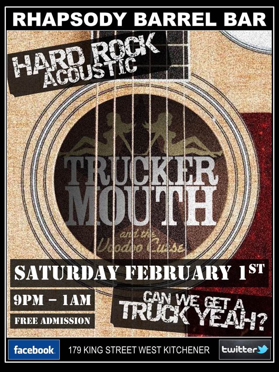 Rhapsody Barrel Bar (@rhapsodybarrel) on Twitter photo Truck Yeah! Tonight at 9pm! #party #dancing #livemusic #cocktails #tonsoffun #dtk #kwawesome Truck Yeah! Tonight at 9pm! #party #dancing #livemusic #cocktails #tonsoffun #dtk #kwawesome