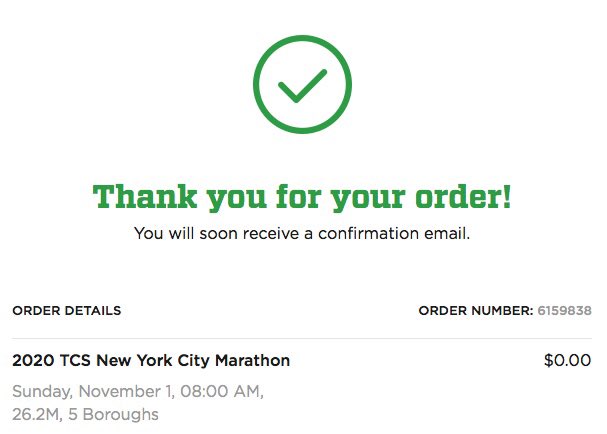 Steph_Bennett1's tweet image. So this just happened... The waiting will be the hardest part. #50YearsRunning #TCSNYCMarathon