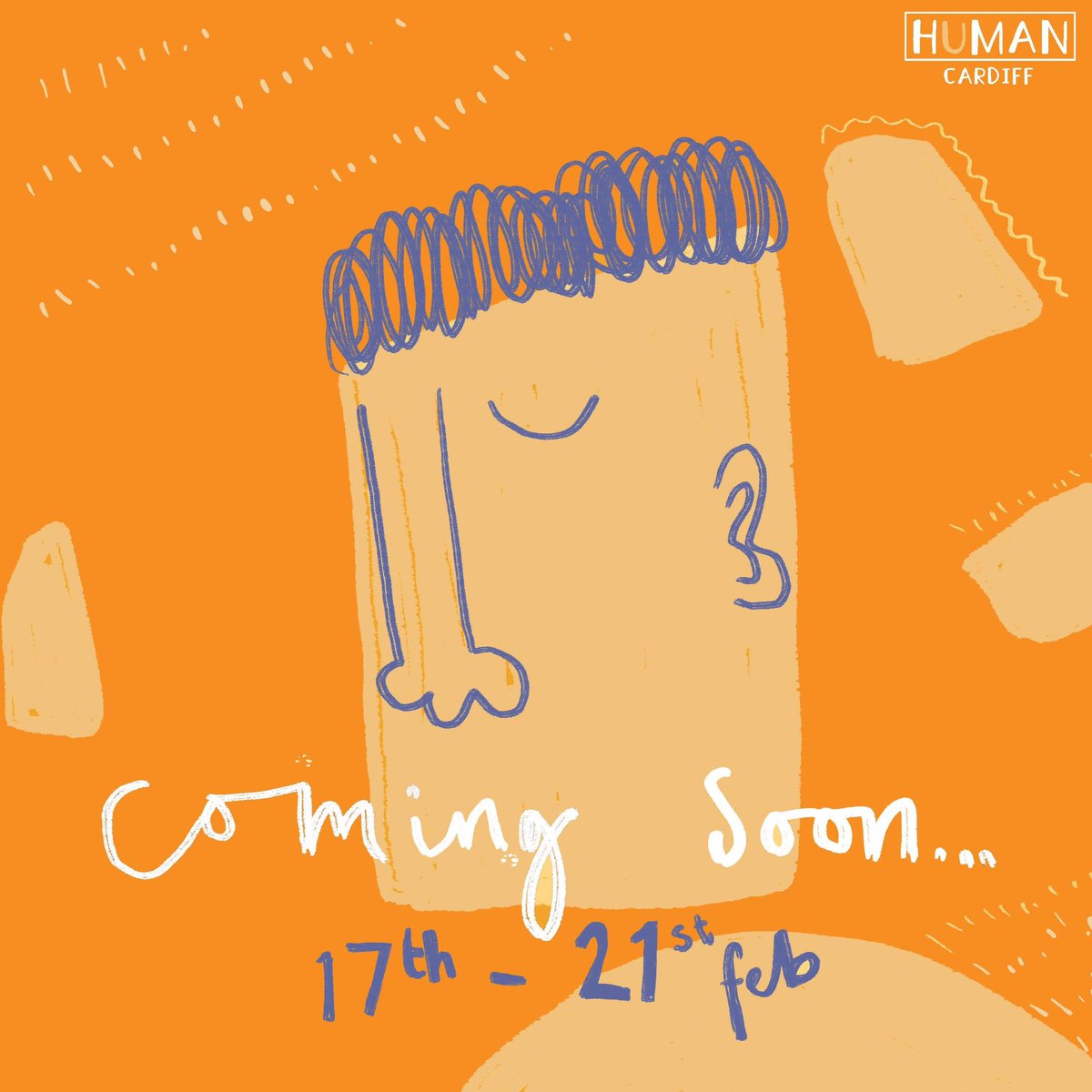 HUMAN Cardiff tweet media