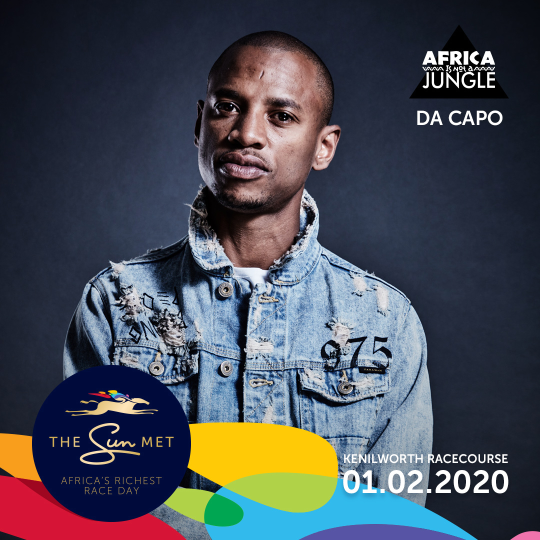 SunMetZA's tweet photo. Yup, your faves are here to do what they do best: Shut it down! 

Black Coffee, Da Capo, and Euphonik wrap up their Africa Is Not A jungle tour at #SunMet2020. https://t.co/RJi68PaxDQ
