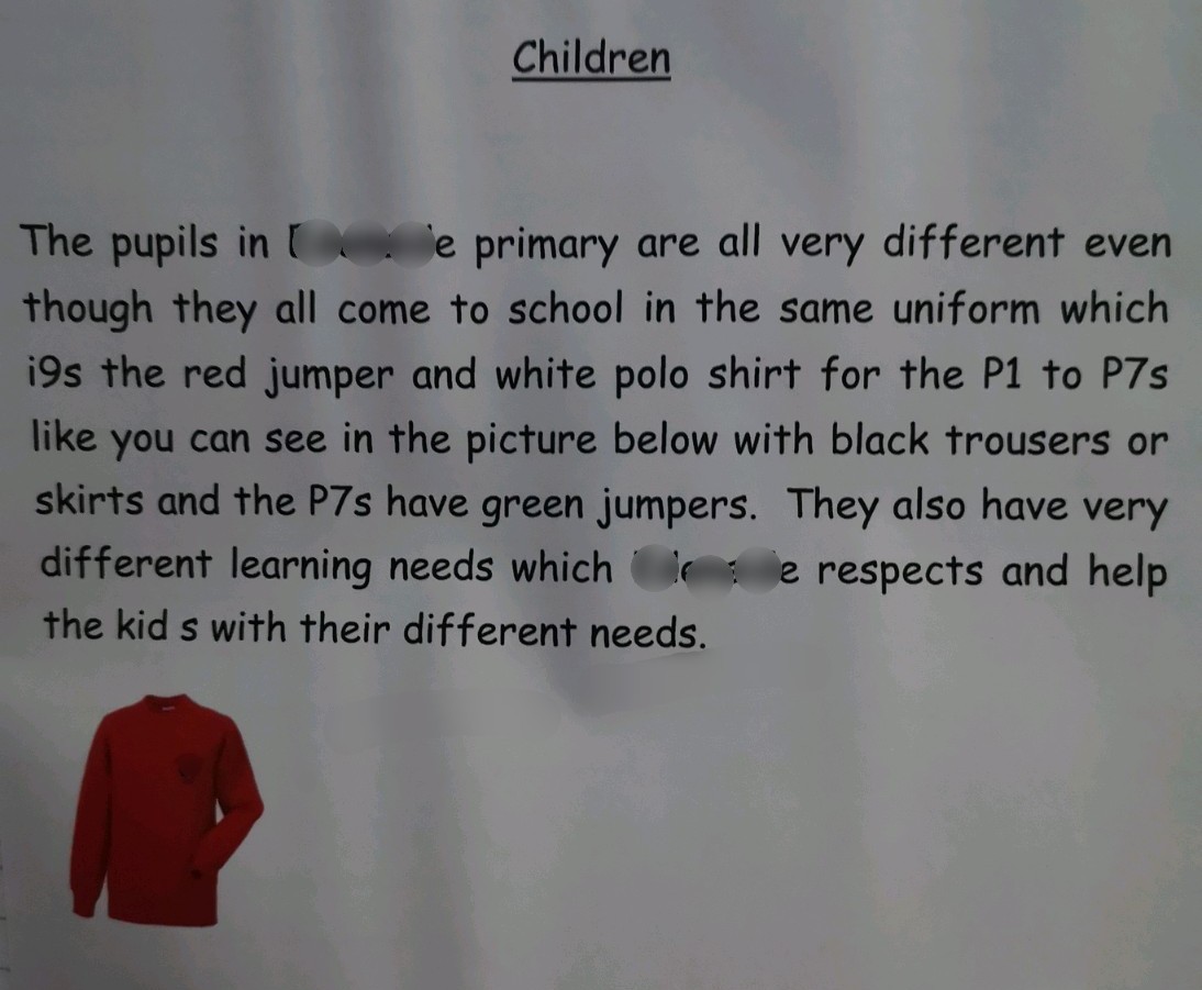 SuzanneMclear's tweet photo. Be the school that "respects everyone", that "helps them achieve whatever they want to achieve"... be the teacher that helps even if it's "just sitting still without fiddling". Be you.
@jazampawfarr #makeadifference #EverydayHero #growyourpotential #inclusion #wellbeing https://t.co/n6BF7mgkrx