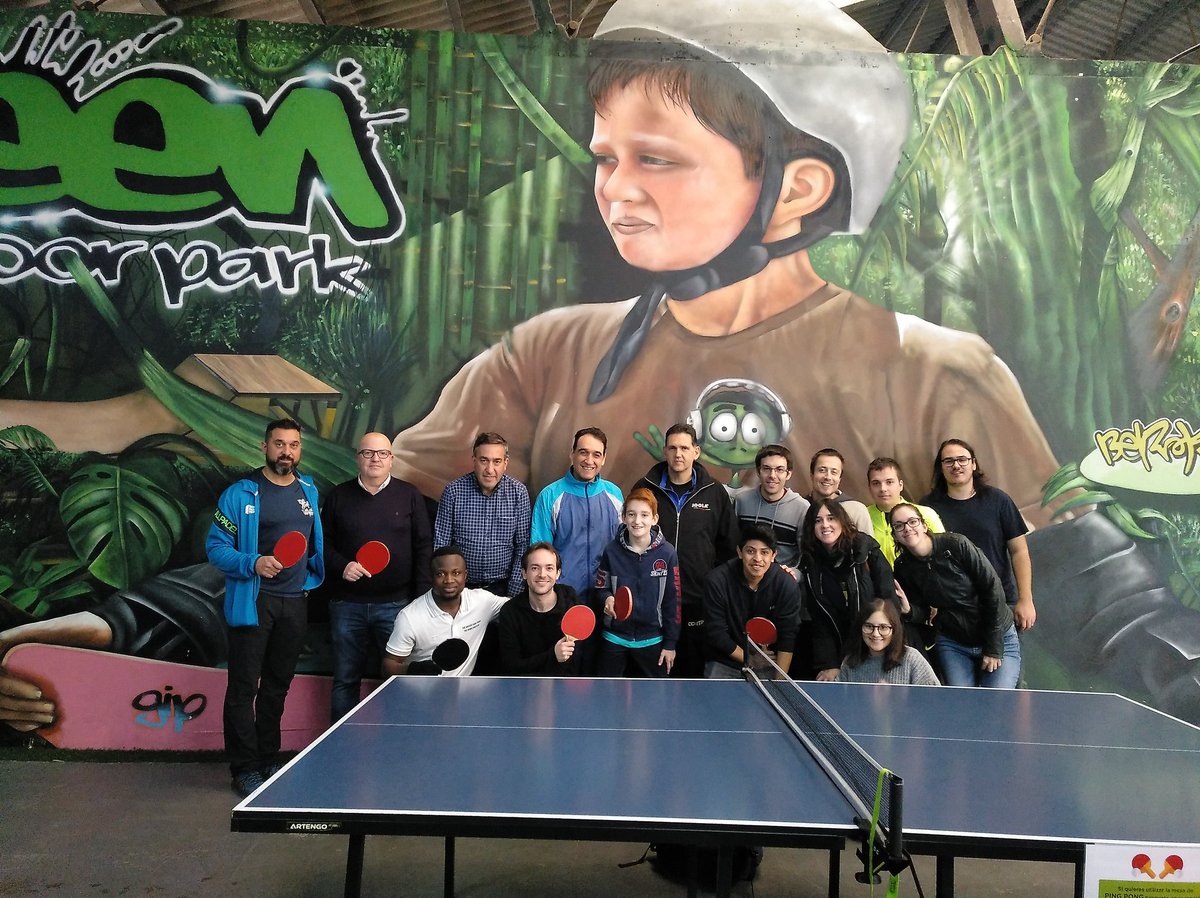 TTgranollers's tweet photo. Gran matí de tennis taula a @GreenIndoorPark on hem celebrat un minitorneig i hem parlat dels propers passos del nou club de Granollers 🏓🏓 #tennistaula #tennisdemesa #Tabletennis #Granollers #Lesfranqueses #esports #granollersesports https://t.co/cCPvXmCZpi