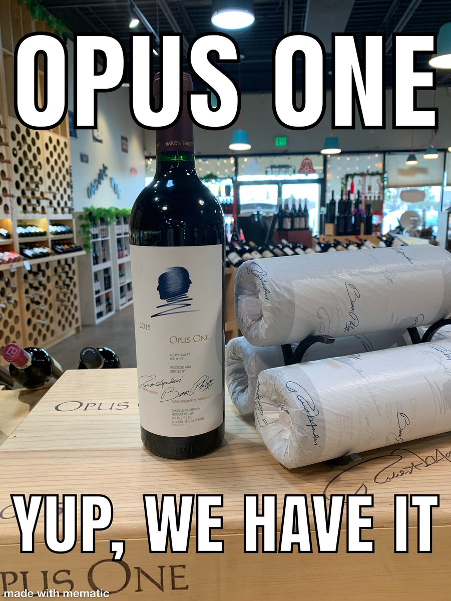 bouzywine's tweet photo. Opus one. That’s what’s happening. #greenwoodvillagecolorado #centennialcolorado #redblend #getbouzy #shoplocal #familybusiness https://t.co/4SgoVCjGvf
