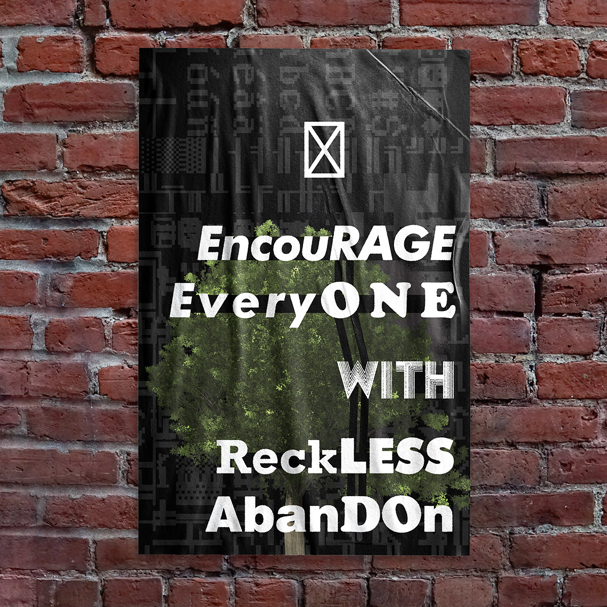 b_knox's tweet photo. "RAGE ONE WITH LESS DO"
#puke7 #design #poster #grunge #glitch #cp437 #typography #type #visualarts #GraphicDesign #artwork #affirmations https://t.co/2Yql2ywl6q