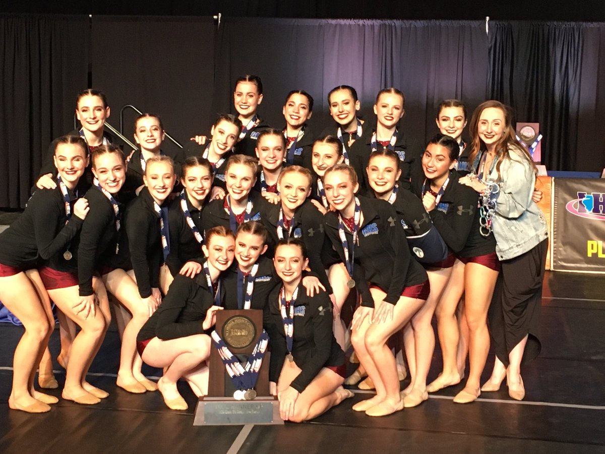 GHS Dance Team bringing home a 2nd Place Trophy!! That makes it 7 years in a row earning a trophy at State!! Way to go girls!! So impressive!!! ⁦<a href="/GHS_ILathletics/">Geneva HS Athletics</a>⁩ ⁦<a href="/GHSBlueCrue/">GHS Blue Crue</a>⁩ ⁦<a href="/CityofGeneva/">Geneva IL</a>⁩ ⁦<a href="/Geneva304/">Geneva CUSD 304</a>⁩ ⁦<a href="/GHSPTOInfo/">GHS PTO</a>⁩