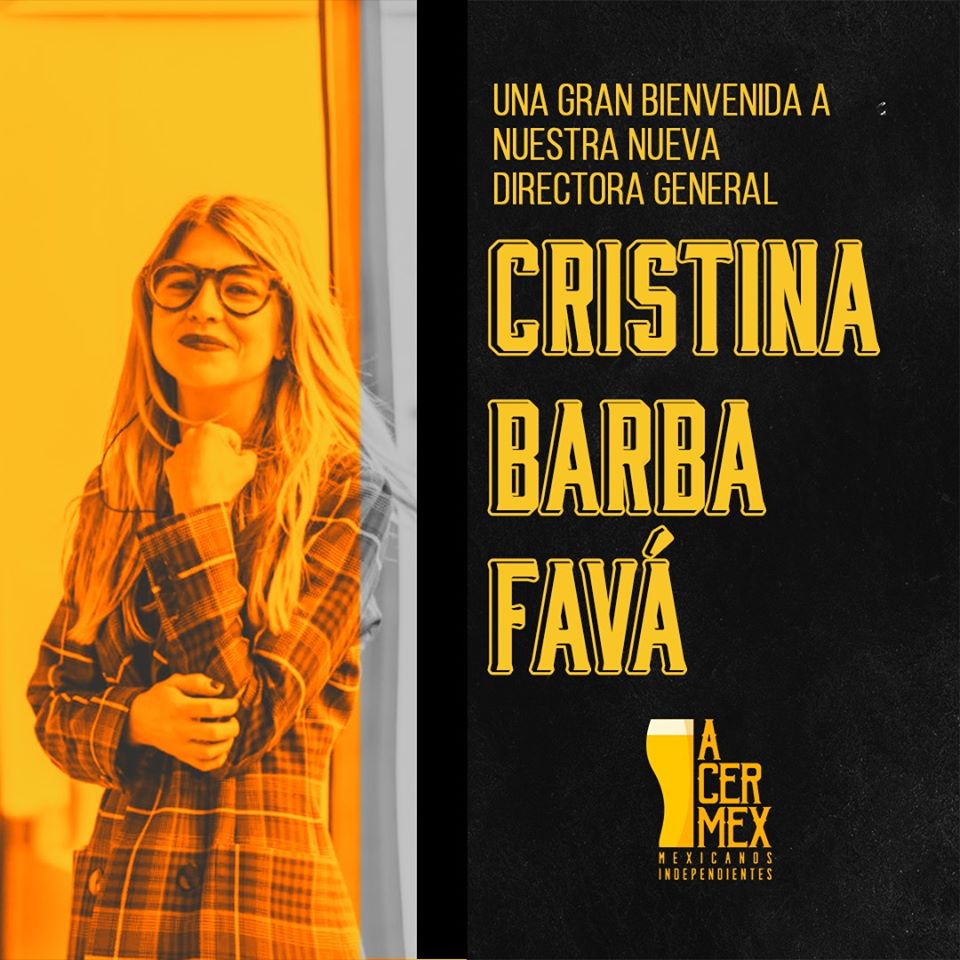 AdelitasCervMx's tweet photo. #Entérate Cristina Barba Favá, es la nueva Directora General de @acermexoficial. El Colectivo de Adelitas le deseamos éxito en su nuevo cargo y esperamos que siga impulsando y apoyando a las mujeres de la industria cervecera.

#adelitascervecerasmx #mujerescerveceras #acermex https://t.co/co3TsyRJZc