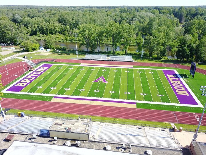b_camfield's tweet photo. After countless conversations with family, and friends I have decided that I will be continuing my athletic and academic career at Albion college.  Thank you to everyone who helped me get here I can’t thank you enough. #GOBRITS 🟣 @CoachBeurer @CoachWasil4 @CoachSheridan15 https://t.co/rBqpVEdyb3