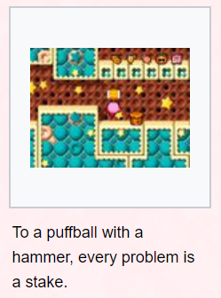 To a puffball with a hammer, every problem is a stake.