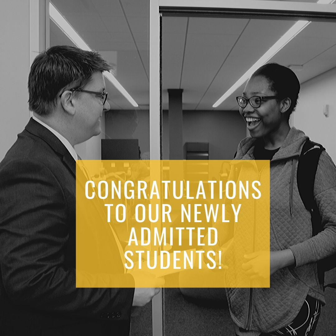 It's priority admission day for the Honors College! Congratulations to all our newly admitted students.