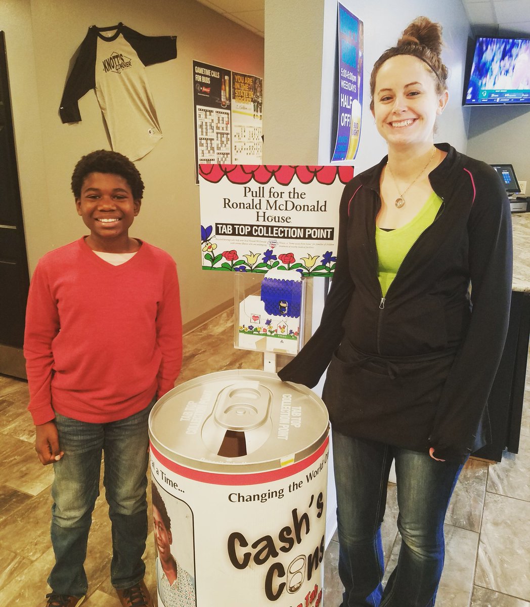 CashsCans's tweet photo. Thanks to our February pop tab barrel host, Knott's Corner!

#cashscans #poptabs #poptabsareawesome #knottscorner #ronaldmcdonaldhouse https://t.co/kz1DZQmIGd