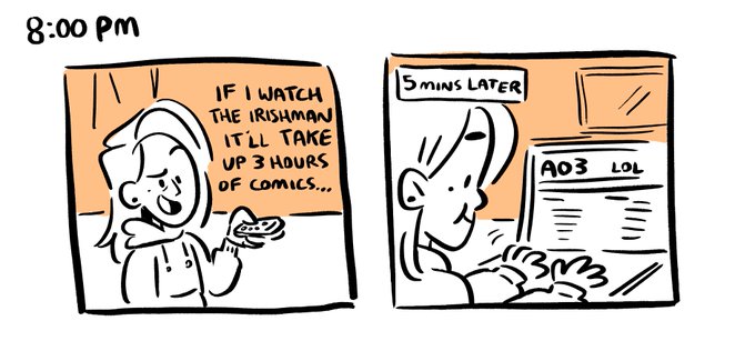 these are getting more honest every hour ? 4 more to go?? #hourlycomicday2020 