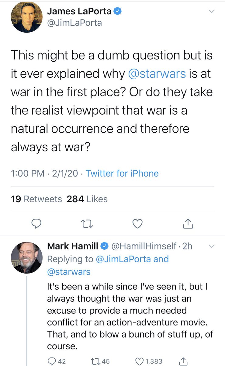 kathygriffin's tweet image. This may be my proudest moment in Twitter history. Thank you @HamillHimself