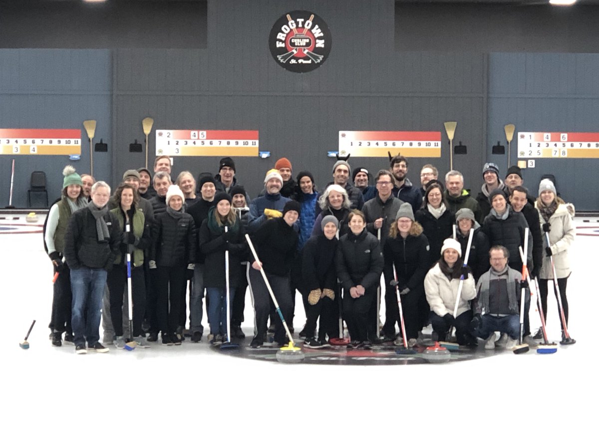 rebeccatect's tweet photo. Curling with @HGA coworkers! https://t.co/w2XCaw9zDS