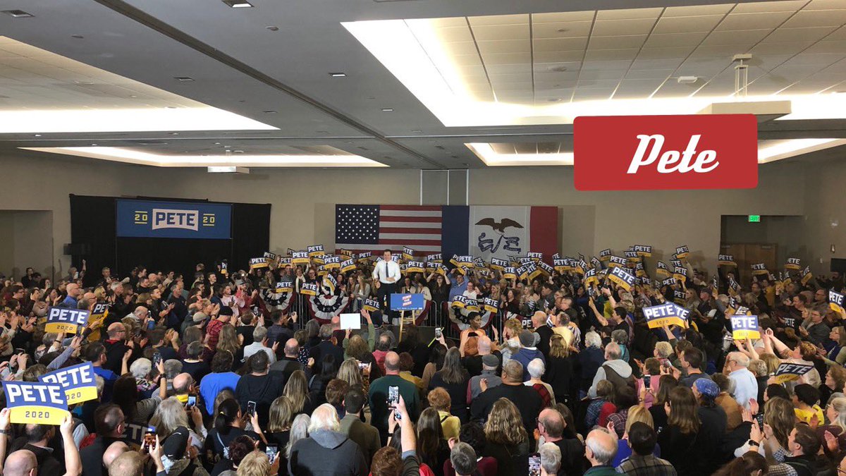 mibubuno's tweet image. A story of 4 Cedar Rapids, Iowa rallies! #SolidarityWithBernie