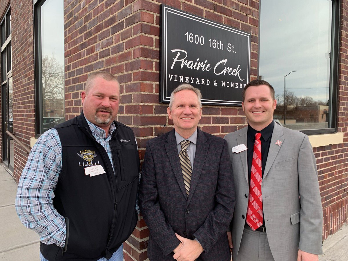 mdolch's tweet photo. Proud to be a part of @NeLEADalumni and looking forward to serving our membership as President in 2020. LEADing people in agriculture with vision and purpose. Excellent annual conference. @Case_IH #PrairieCreekVineyards #TheGrainPlace https://t.co/mwHIxMGmap