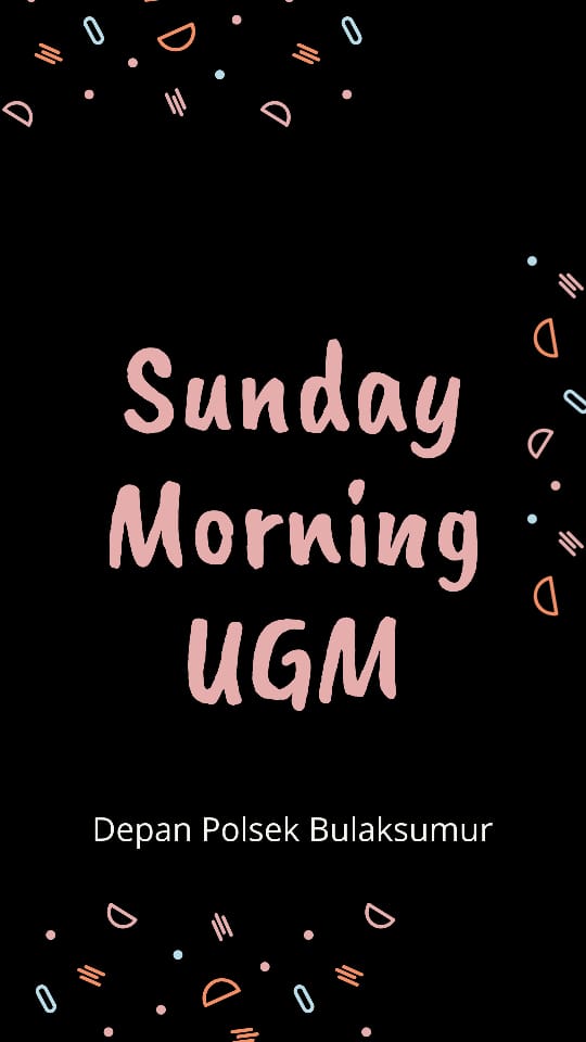 Hari ini lagi ngapain ya? Yuk mampir ke sunmor ada garage sale di depan Polsek Bulaksumur sekalian bisa tanya seputar tentang 1000 guru jogja loh. Selamat beraktivitas di hari Minggu. Jangan lupa olahraga ben sehat dan bugar

#sunmorUGM #1000gurujogja
