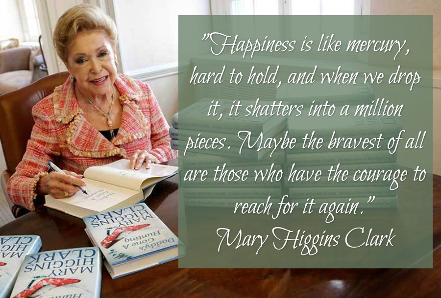 Can we all please take a moment for #MaryHigginsClark?