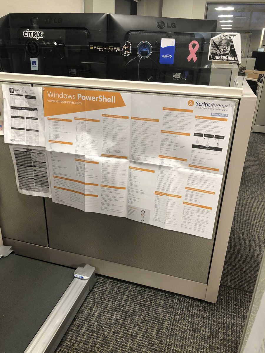 K3nStone's tweet image. Rockin the @Script_Runner powershell poster in the office... good stuff 👍 #KeepOnScripting