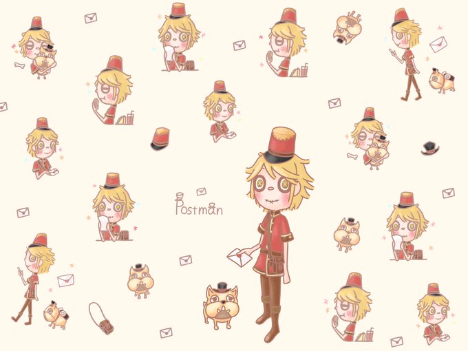 ポストマンのtwitterイラスト検索結果 古い順