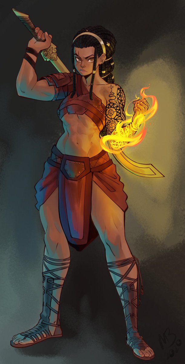 EYMBEEYO's tweet photo. Commission for @jaangles of their Dnd character Sanri

#cutiesaturday https://t.co/MYA1TuyrbD