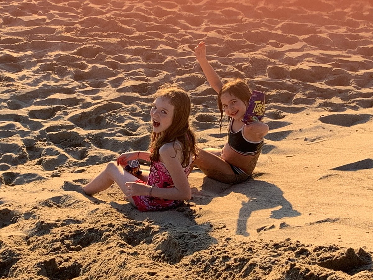 Sisters in spirit. <a href="/RyanKArmstrong/">Ryan Kiera Armstrong</a> #malibu #takis