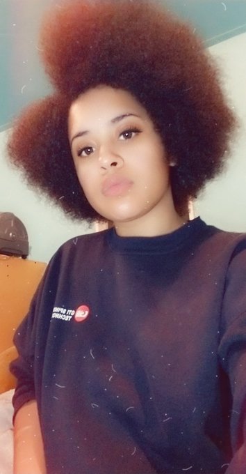 Big afro for black history month. ✊🏽 https://t.co/73EoxoQ7K8<a href="/tag/twerk"class="tags"><span>#twerk</span></a><a href="/tag/dancing"class="tags"><span>#dancing</span></a>