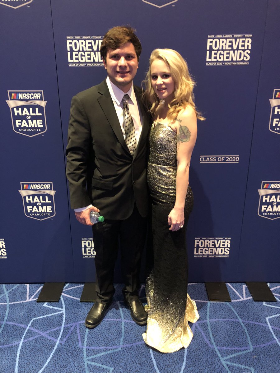 Had a great time last night at the @nascarhall induction dinner and Ceremony! Such an honor to be part of such a prestigious event!                        #NASCAR #nhofinduction2020