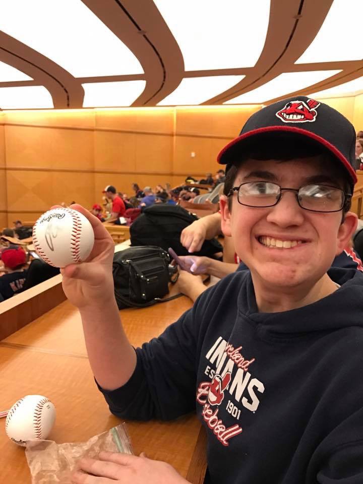 Abigail_441's tweet photo. hey @Indians,

My brother Thomas is the biggest Indians fan ever. He’s been to every tribe fest to meet all of you since I can remember. This weekend, he’s at @CleClinicKids which has him heartbroken. Could you help me out and bring a little tribe fest to him? https://t.co/JDuXqhui9S