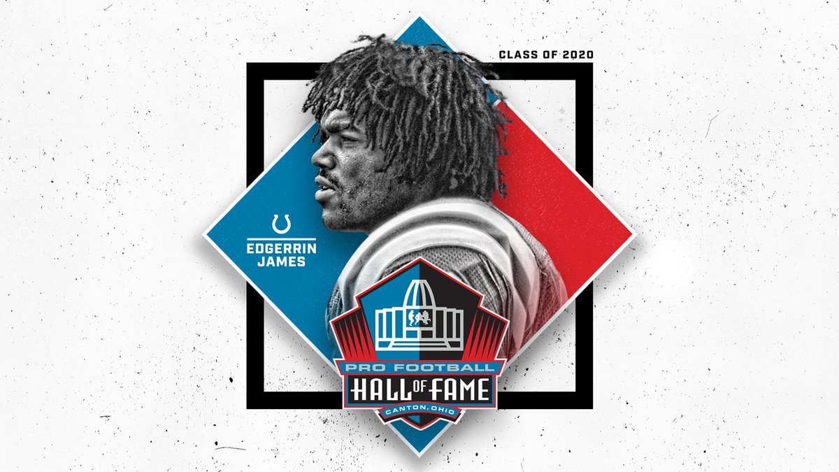 The wait is over.

Edgerrin James has been selected to the Pro Football Hall of Fame.