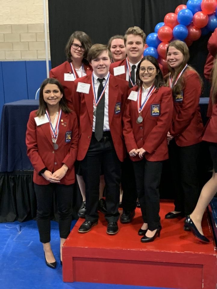 GHSCJ_Club's tweet photo. WE’RE GOING TO STATE
3rd place Building Search
3rd place Felony Traffic Stop
2nd place CJ Quizbowl
2nd place Leadership Quizbowl
@Mr_B_Johnson @ccmrgisd @CTEShrek @mrskayhuey @fredbrent06 https://t.co/Djtgzpz2eI