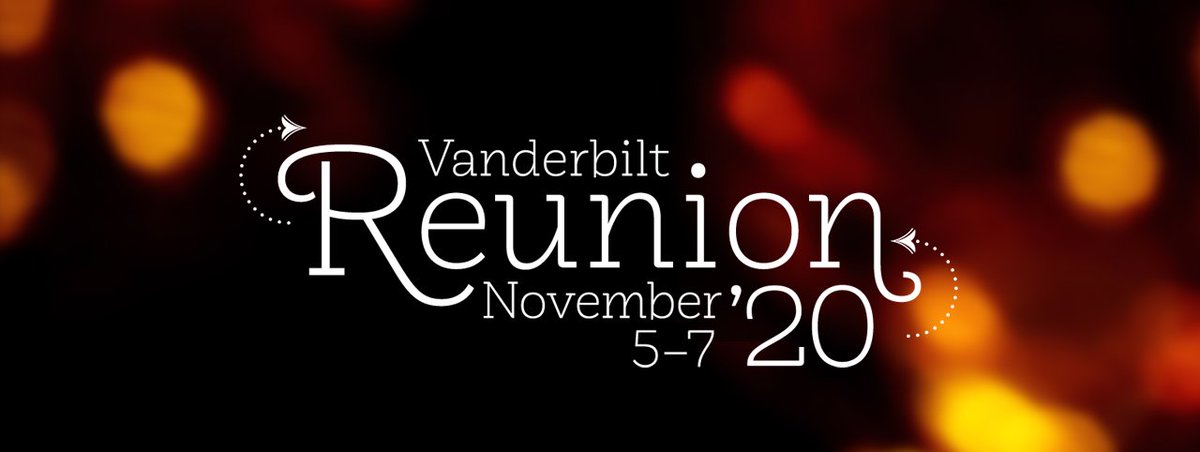 Reunion dates over artsy photo of lights.