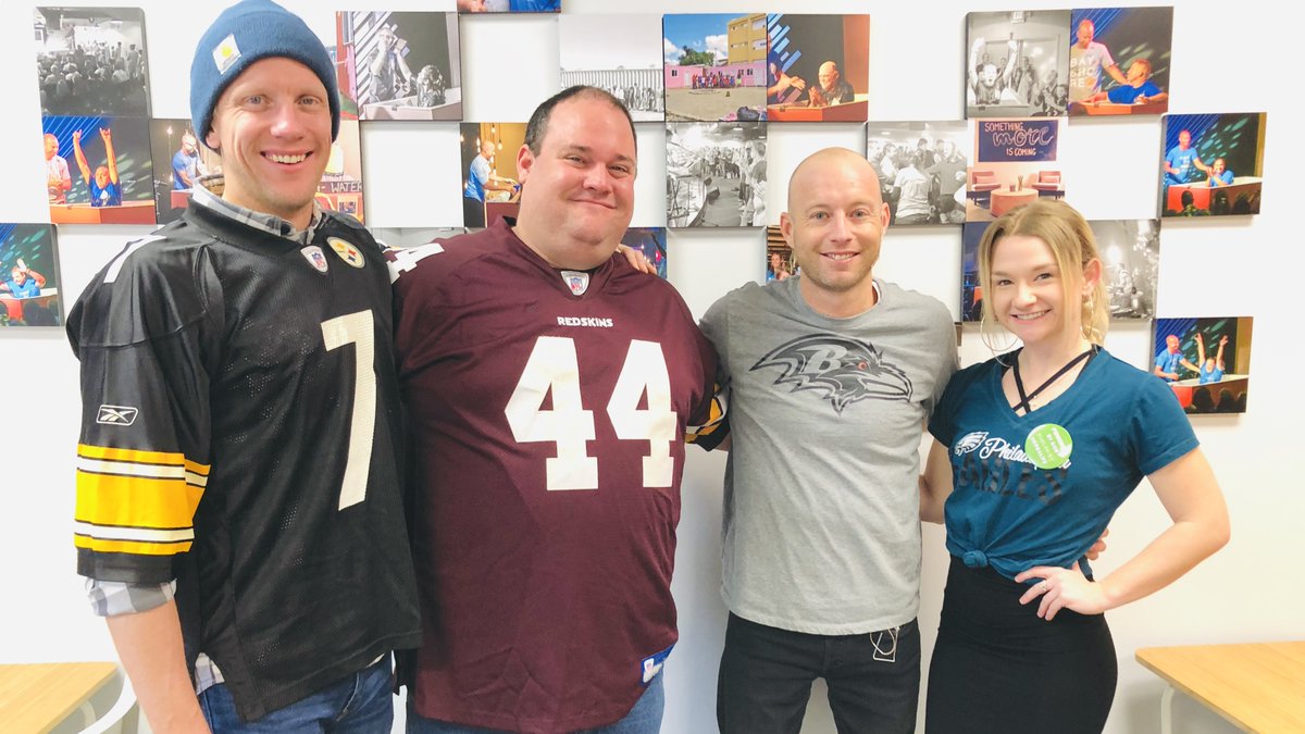BSCCRehoboth's tweet photo. It's REP YOUR TEAM day tomorrow at Bay Shore! We may be a house divided (at least in terms of sports) but we can all come together anyway! 🏈

Also, we got all the football food staples on offer tomorrow so come hungry...we got you! https://t.co/MR4ZUD1PAc