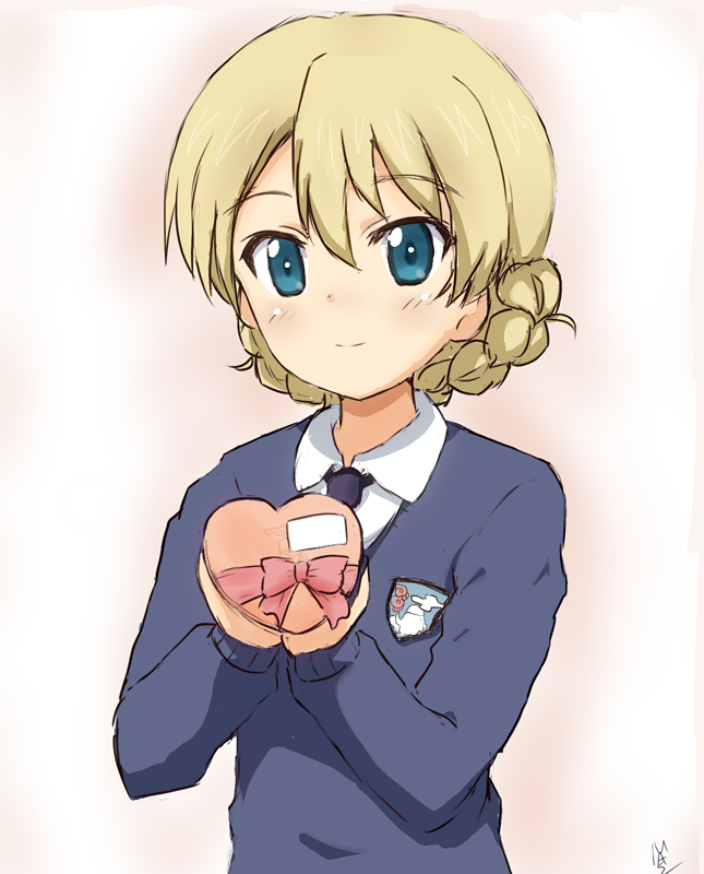 ダージリン(ガルパン) 「2月といったら

#ガルパン 」|MA-2㌠のイラスト