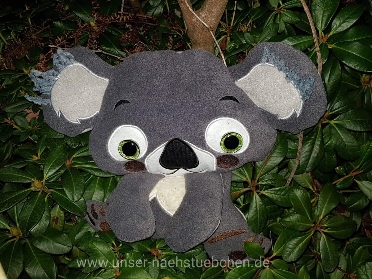 Naehfeen's tweet photo. Koala Stickdatei von https://t.co/Vi69sv9A1H Niedlich, oder? #sticken #koala #brotherstellairxe1 https://t.co/3tlbr7gopM
