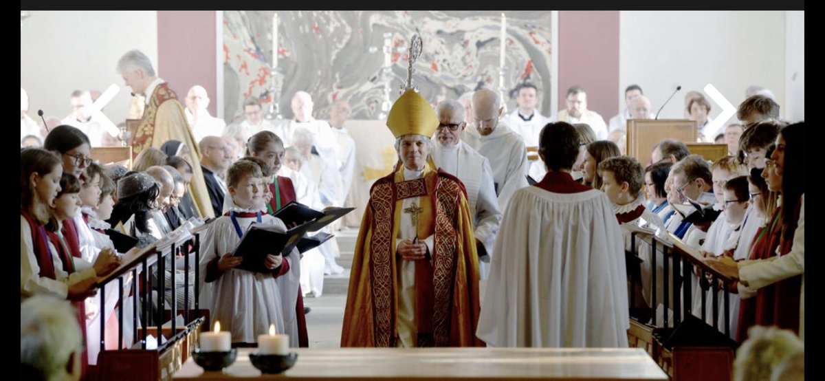PogWills's tweet photo. Griff had the honour of singing today at the enthronement of the new Bishop of Monmouth in St Woolos Cathedral, Newport. Very proud parents. @ChoirNewport https://t.co/eyrTImM7Lr