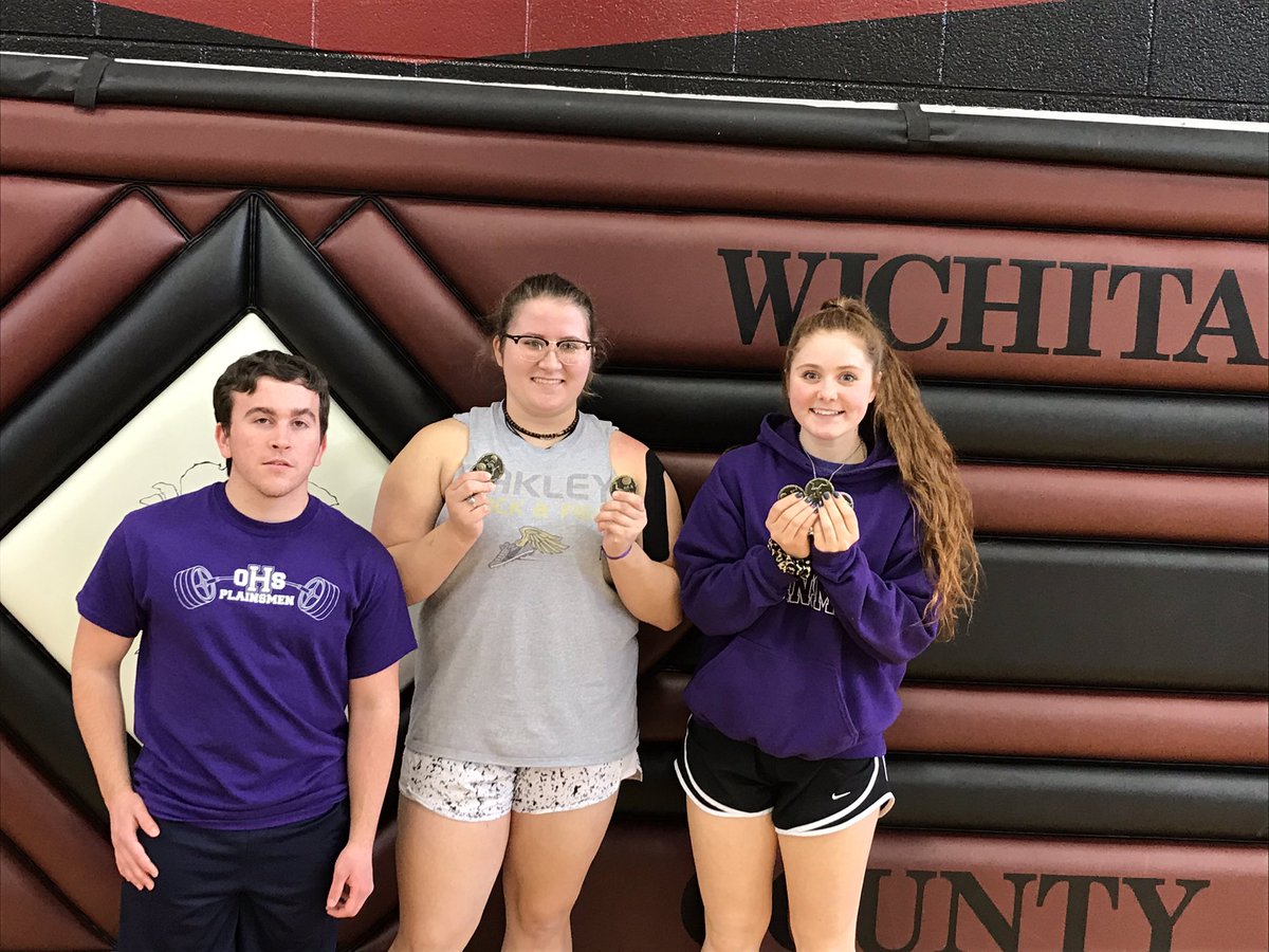HennickJeff's tweet photo. Two overall champs today at powerlifting and new personal best achieved! Great job guys! #plainsmenproud https://t.co/36esCo46Lf