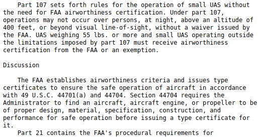 drone_law's tweet photo. FAA proposal: Type Certification of Unmanned Aircraft Systems - Federal Register 3 FEB 2020
https://t.co/JfEuWgN4PA https://t.co/8CMPOOHdRR
