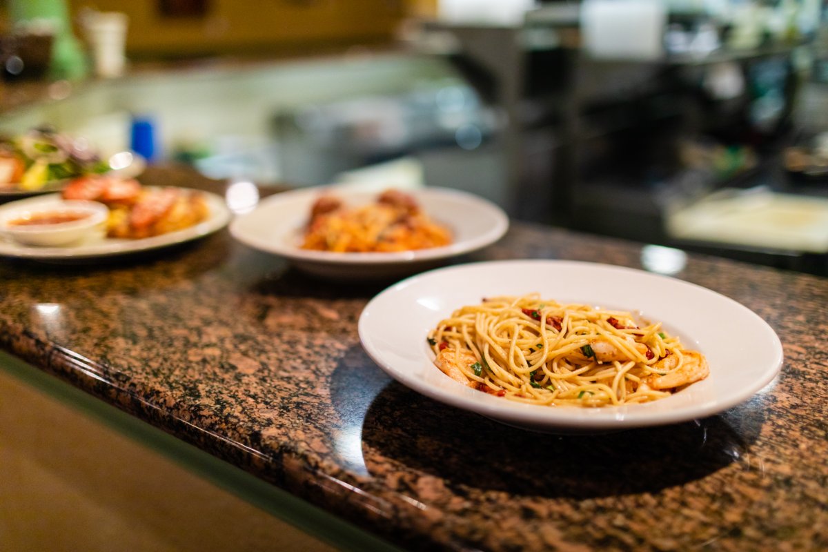We have the ultimate trifecta: food, atmosphere, and fantastic service.