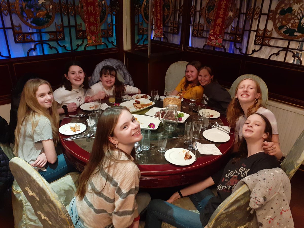 Happy Chinese New Year to all! What a great night at our local Chinese restaurant 🎉🍜 #fullbellyhappyheart #ChineseNewYear