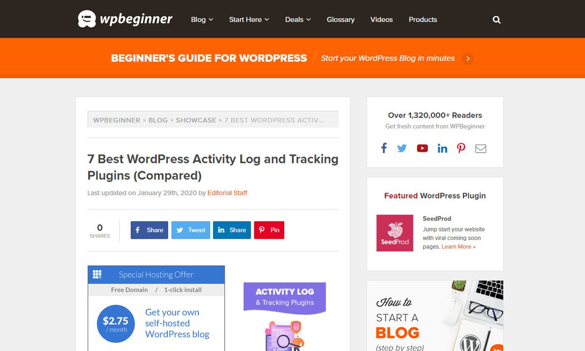codecidedotnet's tweet image. 7 Best WordPress Activity Log and Tracking Plugins (Compared)
#track #wordpressactivitylog #trackingplugins #website #plugins #remotework
via wpbeginner.com
☛ amp.gs/u7ON