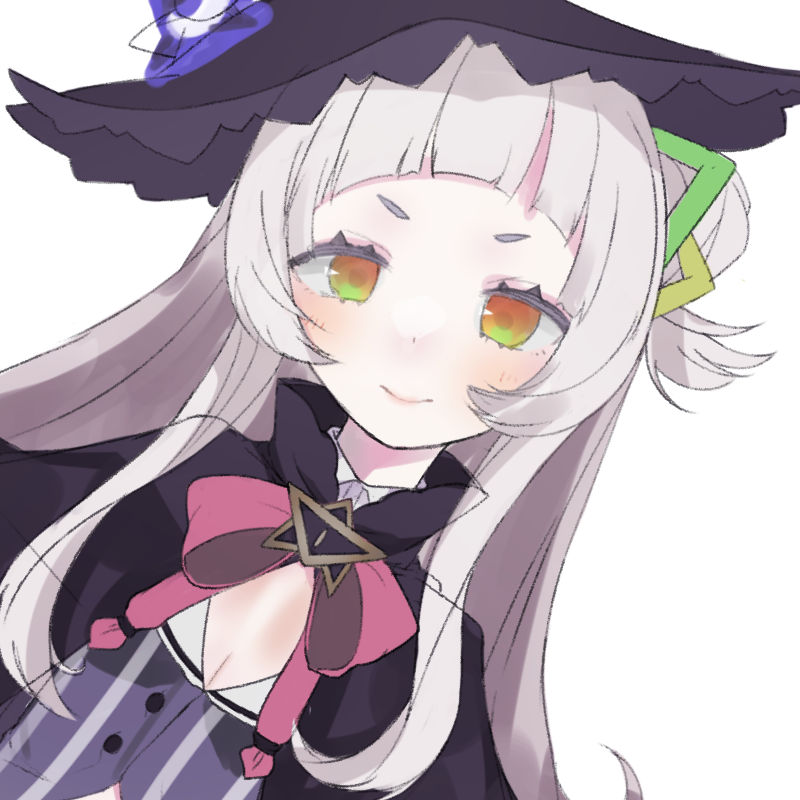 紫咲シオン 「息抜き 」|いりすちゃんのイラスト