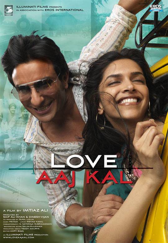 31st Bollywood film:  #LoveAajKalNice romcom that has the originality of mixing a no-strings-attached romance with an older traditional one. Saif Ali Khan shows his versatility by playing the modern unabashed charmer and the shy romantic hero + I like his chemistry with Deepika