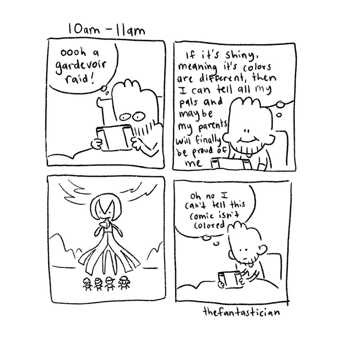 10am-11am #HourlyComicDay 