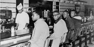 On This Day in History 1960, African-American students stage a sit-in at a segregated Woolworth’s lunch counter in Greensboro, refusing to leave after being denied service. The sit-in movement soon spread to towns throughout the South. #blackhistorymonth history.com/topics/black-h…