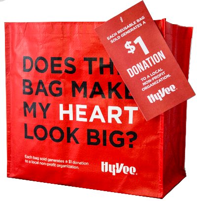 WestsideElem's tweet photo. Hooray, it's February! Westside Elementary School will receive a $1 donation for every $2.50 red, "My Heart" Reusable Bag sold in February at Hy-Vee 120 East Norfolk Avenue. https://t.co/jfucXi3PY4