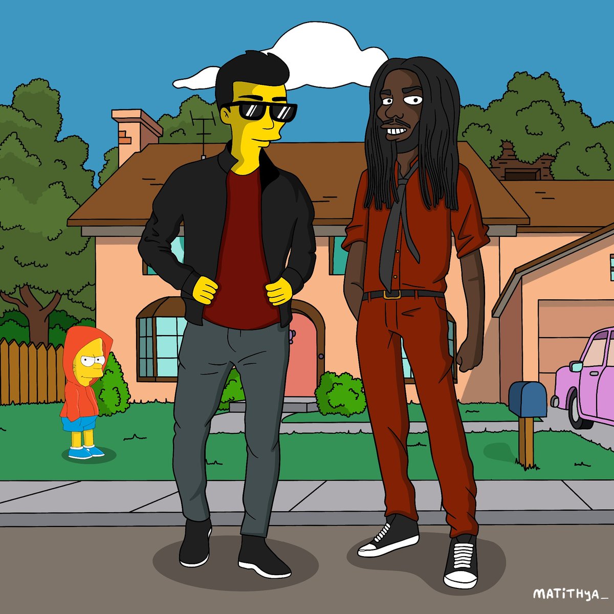 mschultz33's tweet photo. SIMPSON'S - MATTHEW SCHULTZ x GYPTIAN 🎶🎵🎶🎵 @mschultz33 x @mschultz33 "Turn Me Up" and "Promise for Keeps" @TheSimpsons #matthewschultz #gyptian #Simpsons https://t.co/PqHWTY47CK