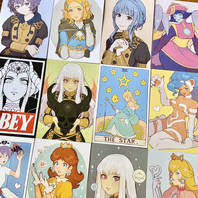 also new and restocked postcards ^___^ 
https://t.co/bhler36ir2 