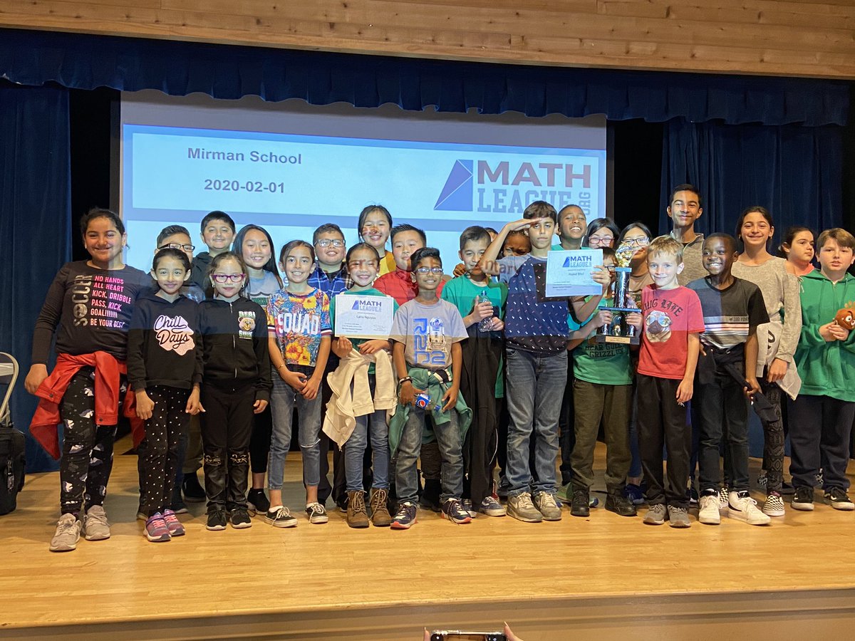 Bear Gulch MathLeague students took home a 1st Place trophy from today’s competition in Los Angeles!  So proud of our dedicated Grizzlies who boarded the bus at 6:45am to compete today!