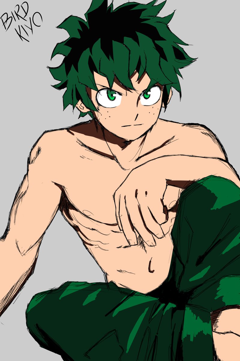 Midoriya, from BNHA