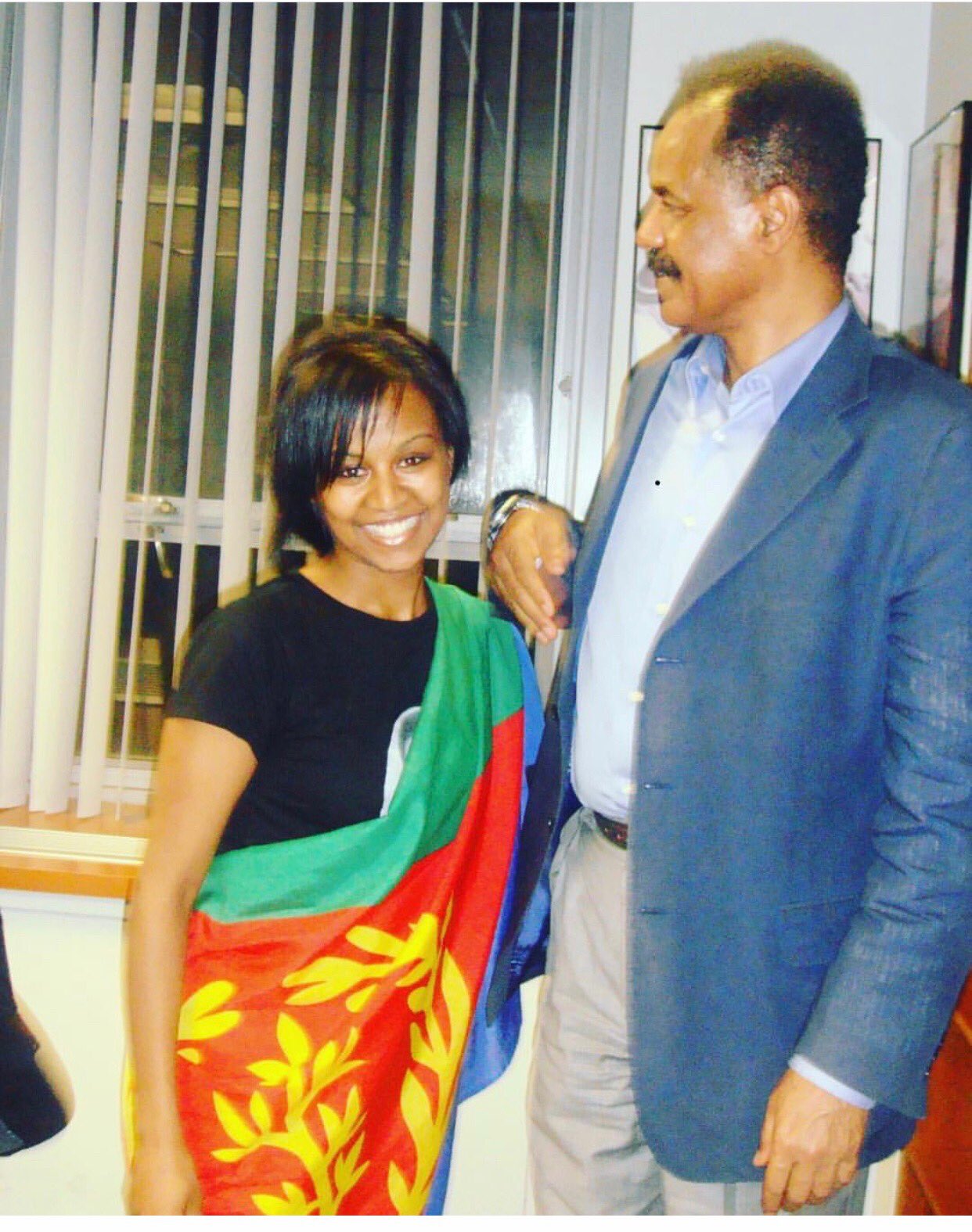 HAPPY BIRTHDAY PRESIDENT ISAIAS AFWERKI! I WISH YOU MORE YEARS OF HAPPINESS AND SUCCESS! 